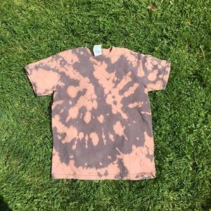 Bleached tie dye
